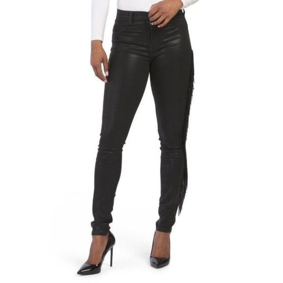 NWT J BRAND Maria High Rise Skinny Fringe Stellar Jeans Size 25 - Picture 3 of 3